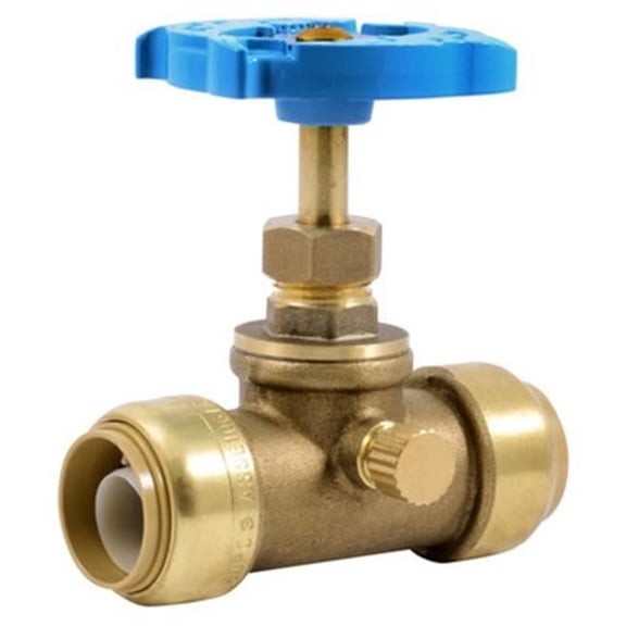0.75 in. Stop Valve & Drain