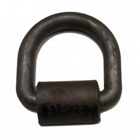 0.75 in. Weld-On Lashing D-Ring with Cap - 10 Piece