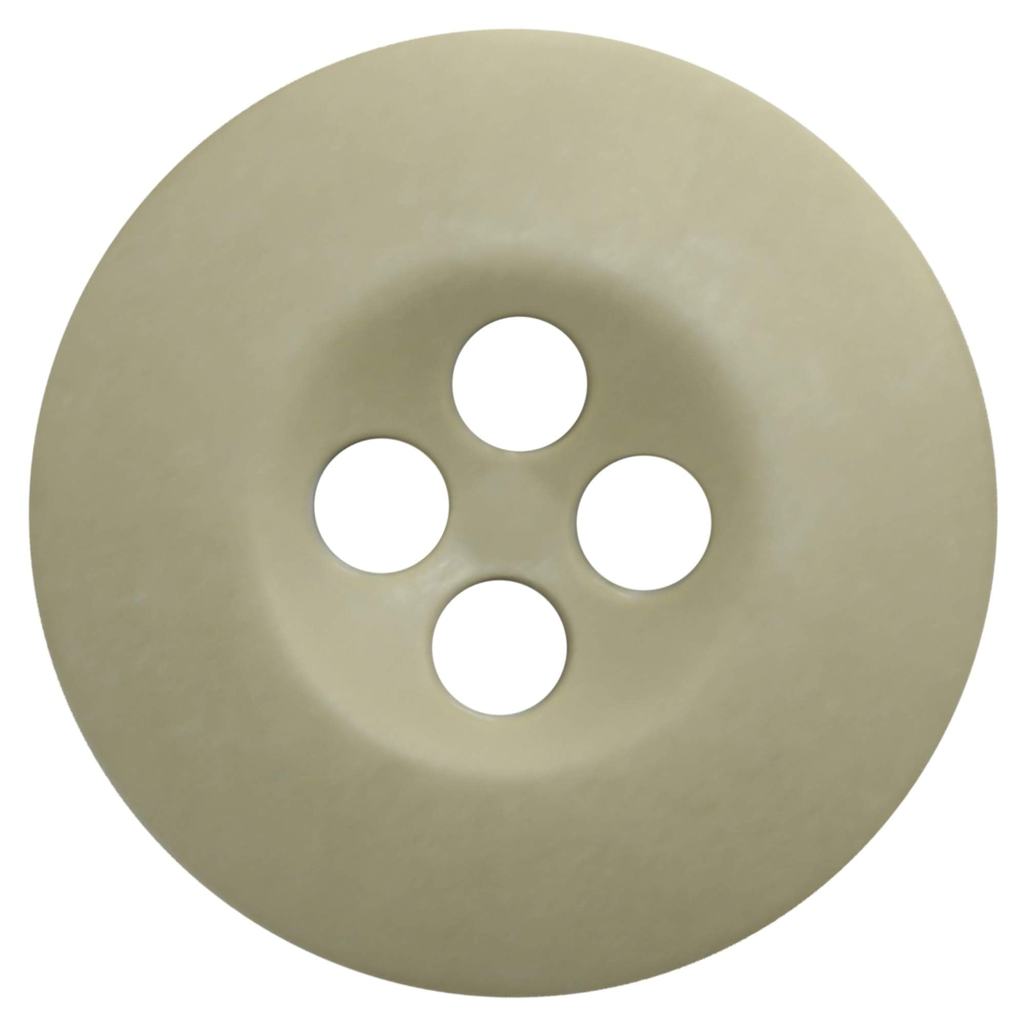 0.75 inch Buttons 100 Pcs Khaki Sewing Buttons 4 Hole Army Military ...