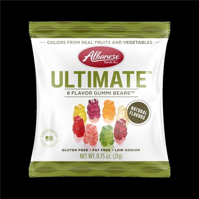 0.75 oz Ultimate Gummi Bears Samples, Pack of 200