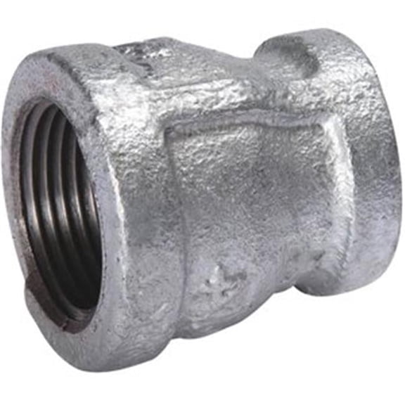 0.75 x 0.5 in. Galvanized Reducing Coupling