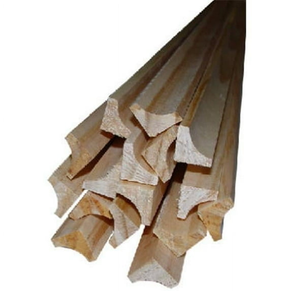 0.75 x 0.75 in. x 8 ft. Cove Moulding - Case of 10