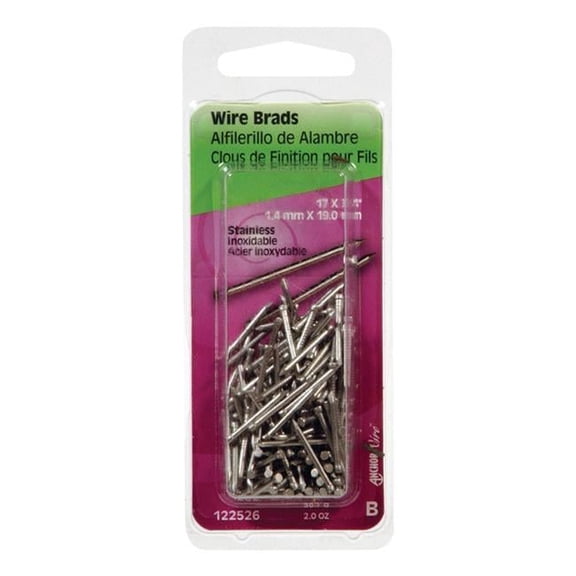 0.75 x 17 in. Stainless Brad