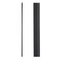 thumbnail image 1 of 0.75 x 44 in. Mega Plain Bar Hollow Iron Baluster, Satin Black, 1 of 1