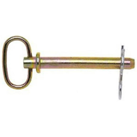 0.75 x 6.25 in. Hitch Pin with Clip, Zinc
