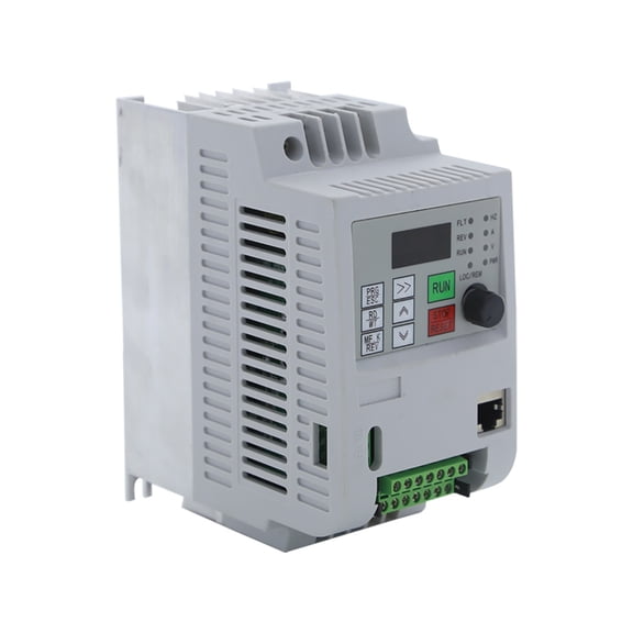 0.75KW/1.5KW/2.2KW/4KW Frequency Inverter Output 3-Phase VFD Frequency Converter Adjustable Speed 220/380V/220 TO 380V ,Easy to Operate