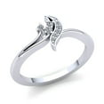 thumbnail image 1 of 0.75ctw Round Cut Diamond Ladies 3Stone Fancy Engagement Anniversary Ring Solid 14K Rose, White or Yellow Gold IJ SI2, 1 of 3