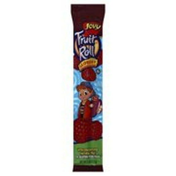0.75oz Jovy Fruit Roll Snack, Raspberry (Pack of 24)