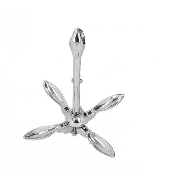 0.7kg , 1.5kg , 2.5kg , 3.2kg 316 Stainless Steel Marine Yacht Accessories Marine Hardware Anchor Folding Anchor Umbrella Anchor ,Universal Compatibility