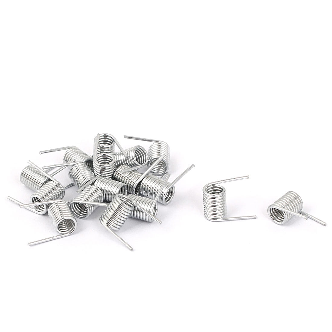 0.7mmx5.8x8mm Zinc Plated Straight Torsion Spring 17pcs - Walmart.com