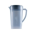 thumbnail image 1 of 0.8 Gal Clear Plastic Pitcher With Lid Large 9.84" Drink Container for Cold Drinks, Iced Tea, Lemonade, Milk, with Spout Filter & Scale, Gray, 1 of 6