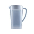 thumbnail image 1 of 0.8 Gal Clear Plastic Pitcher With Lid Large 9.84" Drink Container for Cold Drinks, Iced Tea, Lemonade, Milk, with Spout Filter & Scale, White, 1 of 6