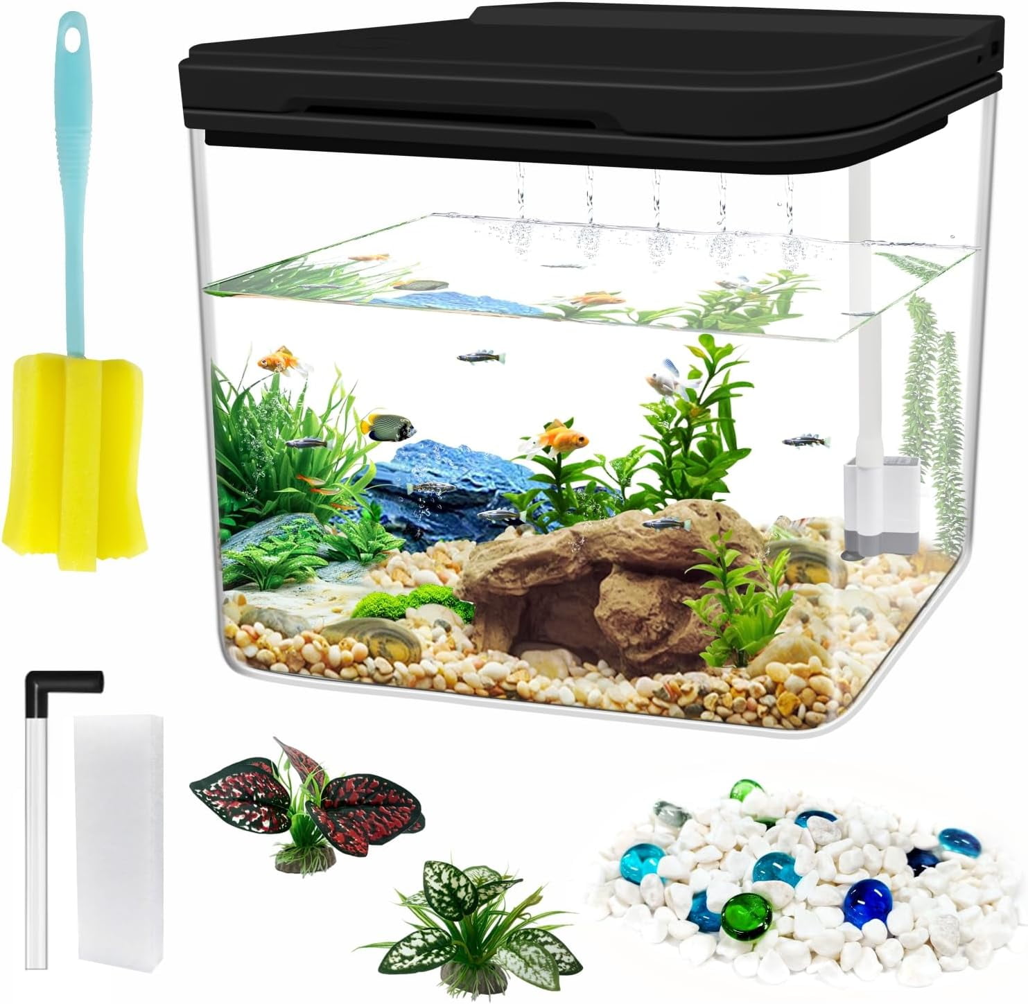 Turtle Cage OKKÖBI Kit Series New Aquatic Turtle Tank With