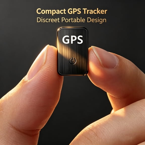 0.8 inch!Hidden Mini GPS Tracker for Vehicles Portable Real Time Magnetic Tracking Device Car Full Global Coverage Location Kids Dogs Trucks Person No Subscription Required Monthly Fee (Mini Size )1