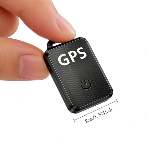 0.8 inch!Hidden Mini GPS Tracker for Vehicles Portable Real Time Magnetic Tracking Device Car Full Global Coverage Location Kids Dogs Trucks Person No Subscription Required Monthly Fee (Mini Size )