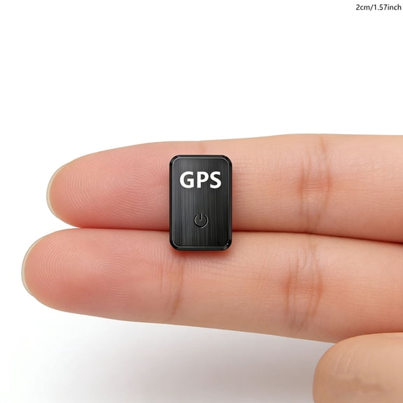 0.8 inch!Hidden Mini GPS Tracker for Vehicles Portable Real Time Magnetic Tracking Device Car Full Global Coverage Location Kids Dogs Trucks Person No Subscription Required Monthly Fee (Mini Size )
