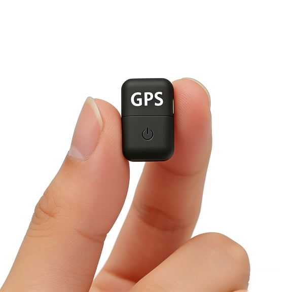 0.8 Inch Mini GPS Locator, Real-Time Car Tracker with Magnetic Attachment, Hidden Anti-Theft Device for Vehicles & Valuables