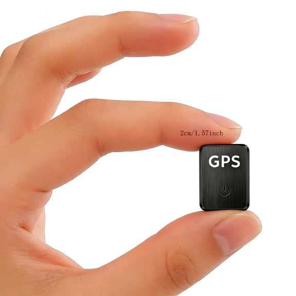 0.8 inch!Hidden Mini GPS Tracker for Vehicles Portable Real Time Magnetic Tracking Device Car Full Global Coverage Location Kids Dogs Trucks Person No Subscription Required Monthly Fee (Mini Size )