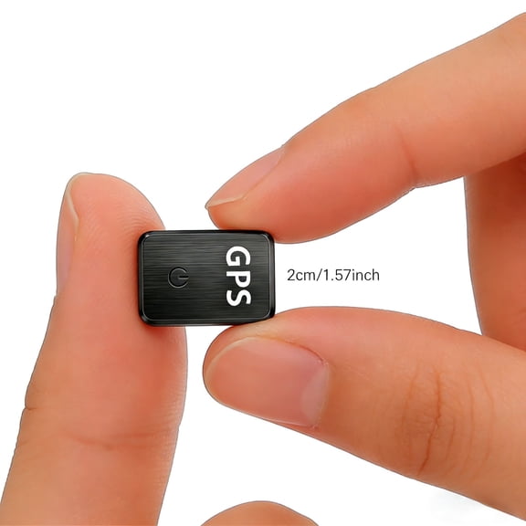 Combined Magnetic & Strap Fixed GPS Anti-Lost Device, Universal Positioning Locator for Non-Metal Goods, Outdoor Sports Gear and Pet Traction Accessories