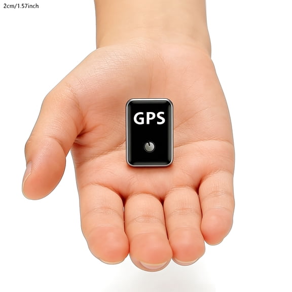 0.8 inch!Hidden Mini GPS Tracker for Vehicles Portable Real Time Magnetic Tracking Device Car Full Global Coverage Location Kids Dogs Trucks Person No Subscription Required Monthly Fee (Mini Size ﻿)