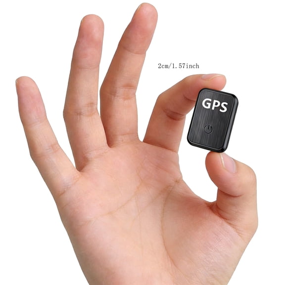 0.8 inch!Hidden Mini GPS Tracker for Vehicles Portable Real Time Magnetic Tracking Device Car Full Global Coverage Location Kids Dogs Trucks Person No Subscription Required Monthly Fee (Mini Size )