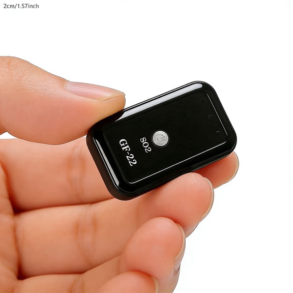 0.8" Ultra-Mini Magnetic GPS Tracker, Real-Time Asset Locator with Smart Alert, Hidden Tracker for Vehicles, Luggage & Pets