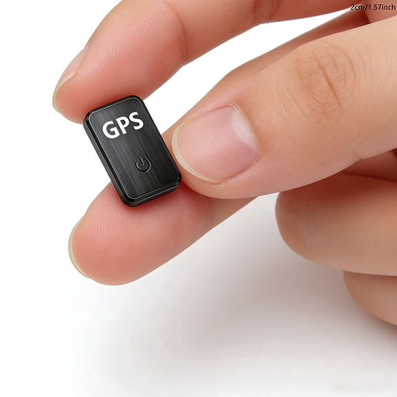 0.8 inch!Hidden Mini GPS Tracker for Vehicles Portable Real Time Magnetic Tracking Device Car Full Global Coverage Location Kids Dogs Trucks Person No Subscription Required Monthly Fee (Mini Size ﻿)