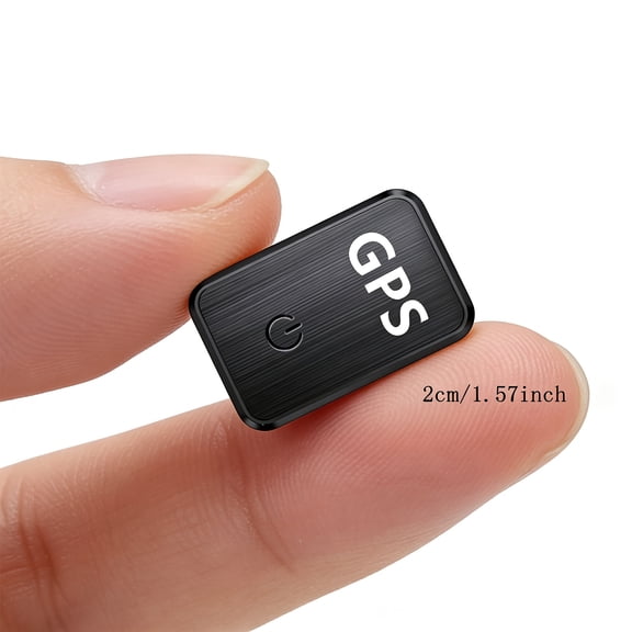0.8 inch!Hidden Mini GPS Tracker for Vehicles Portable Real Time Magnetic Tracking Device Car Full Global Coverage Location Kids Dogs Trucks Person No Subscription Required Monthly Fee (Mini Size )
