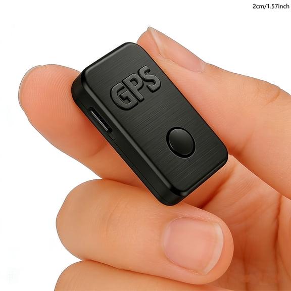 0.8 inch!Hidden Mini GPS Tracker for Vehicles Portable Real Time Magnetic Tracking Device Car Full Global Coverage Location Kids Dogs Trucks Person No Subscription Required Monthly Fee (Mini Size )