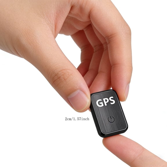 Low-Noise Concealed GPS Tracking Device with Full Status Display, Practical Monitoring Locator for Indoor Use, Vehicle Interior and Quiet Public Spaces