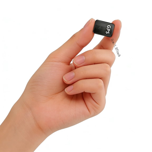 0.8 inch!Hidden Mini GPS Tracker for Vehicles Portable Real Time Magnetic Tracking Device Car Full Global Coverage Location Kids Dogs Trucks Person No Subscription Required Monthly Fee (Mini Size )