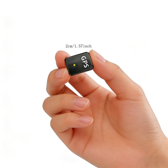0.8 inch!Hidden Mini GPS Tracker for Vehicles Portable Real Time Magnetic Tracking Device Car Full Global Coverage Location Kids Dogs Trucks Person No Subscription Required Monthly Fee (Mini Size )
