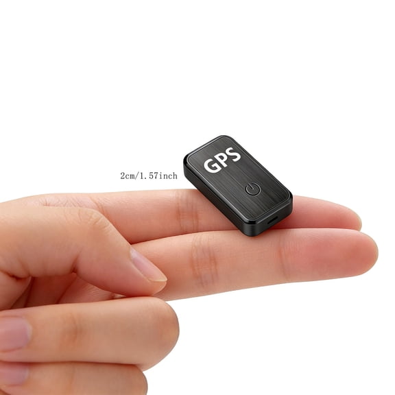 0.8 inch!Hidden Mini GPS Tracker for Vehicles Portable Real Time Magnetic Tracking Device Car Full Global Coverage Location Kids Dogs Trucks Person No Subscription Required Monthly Fee (Mini Size )