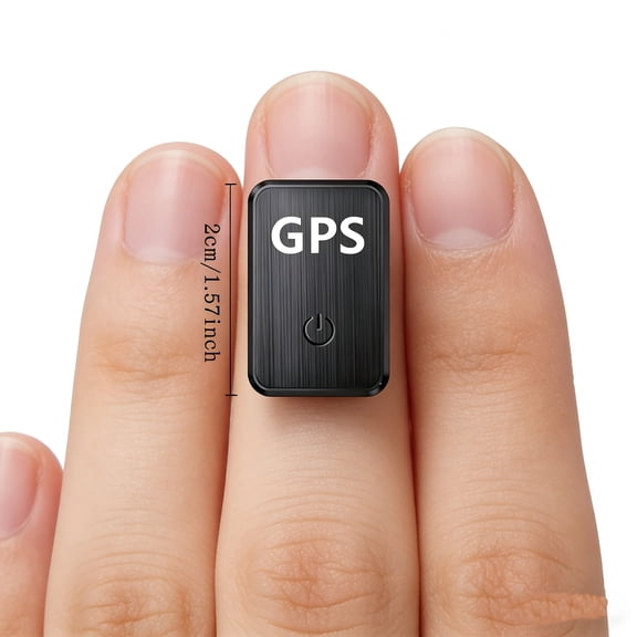 0.8 inch!Hidden Mini GPS Tracker for Vehicles Portable Real Time Magnetic Tracking Device Car Full Global Coverage Location Kids Dogs Trucks Person No Subscription Required Monthly Fee (Mini Size )
