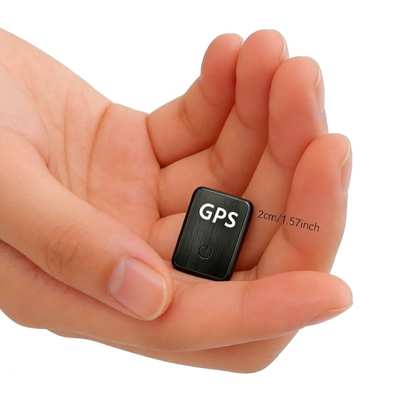 0.8 inch!Hidden Mini GPS Tracker for Vehicles Portable Real Time Magnetic Tracking Device Car Full Global Coverage Location Kids Dogs Trucks Person No Subscription Required Monthly Fee (Mini Size )