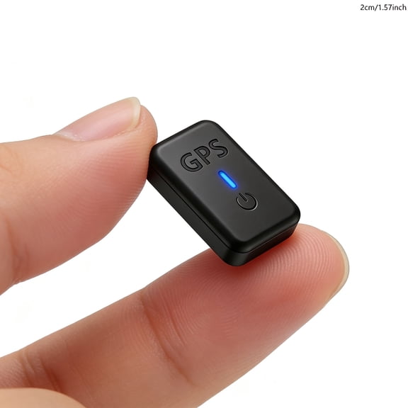 0.8 inch!Hidden Mini GPS Tracker for Vehicles Portable Real Time Magnetic Tracking Device Car Full Global Coverage Location Kids Dogs Trucks Person No Subscription Required Monthly Fee (Mini Size ﻿)