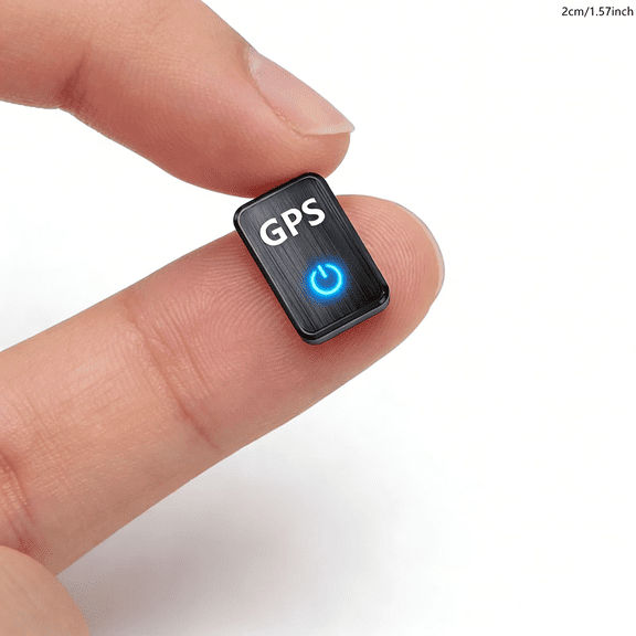 0.8 inch!Hidden Mini GPS Tracker for Vehicles Portable Real Time Magnetic Tracking Device Car Full Global Coverage Location Kids Dogs Trucks Person No Subscription Required Monthly Fee (Mini Size ﻿)