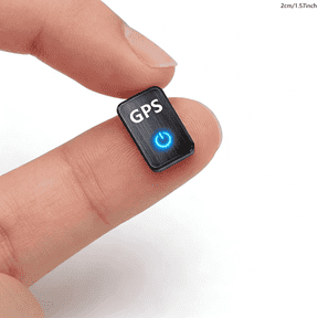 Portable Wearable GPS Locator with Ergonomic Rounded Design, Comfortable Anti-Lost Tracking Device for Mobility-Impaired People, Daily Outdoor Activities and Long-Term Personal Guard