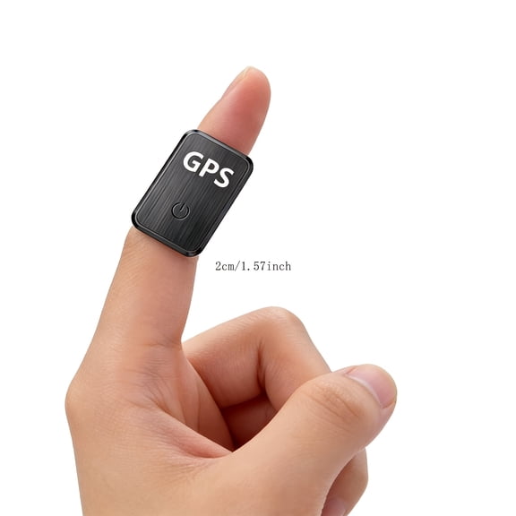 0.8 inch!Hidden Mini GPS Tracker for Vehicles Portable Real Time Magnetic Tracking Device Car Full Global Coverage Location Kids Dogs Trucks Person No Subscription Required Monthly Fee (Mini Size )