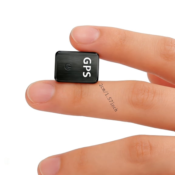 0.8 inch!Hidden Mini GPS Tracker for Vehicles Portable Real Time Magnetic Tracking Device Car Full Global Coverage Location Kids Dogs Trucks Person No Subscription Required Monthly Fee (Mini Size )