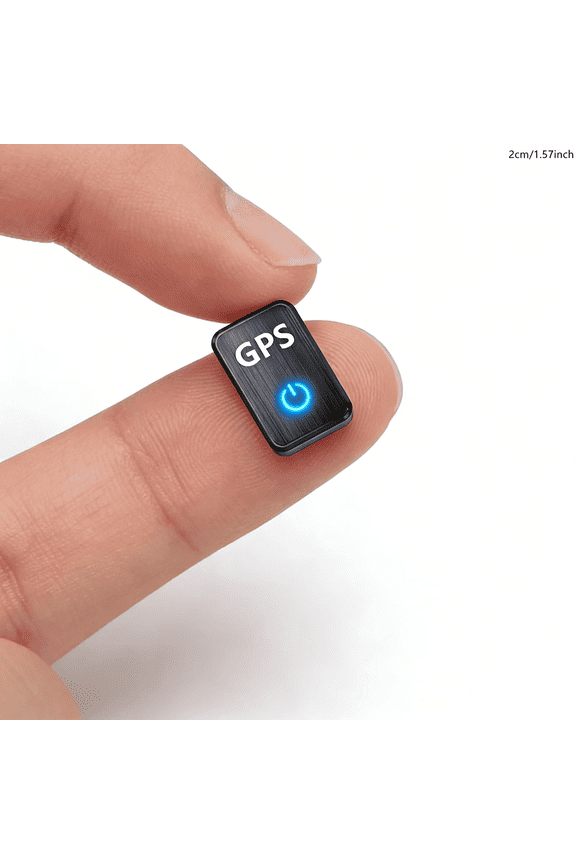 0.8 Inch Mini Gps Tracker, Magnetic Real-Time Hidden Locator for Cars, Kids & Pets, Global Coverage, No Monthly Subscription Fee