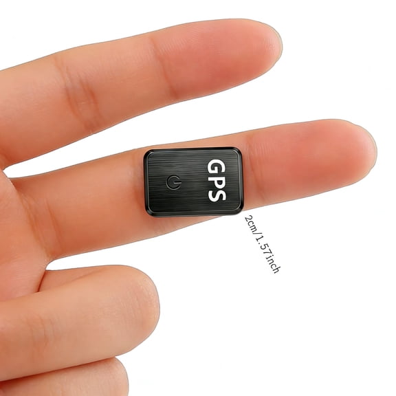 0.8 inch!Hidden Mini GPS Tracker for Vehicles Portable Real Time Magnetic Tracking Device Car Full Global Coverage Location Kids Dogs Trucks Person No Subscription Required Monthly Fee (Mini Size )
