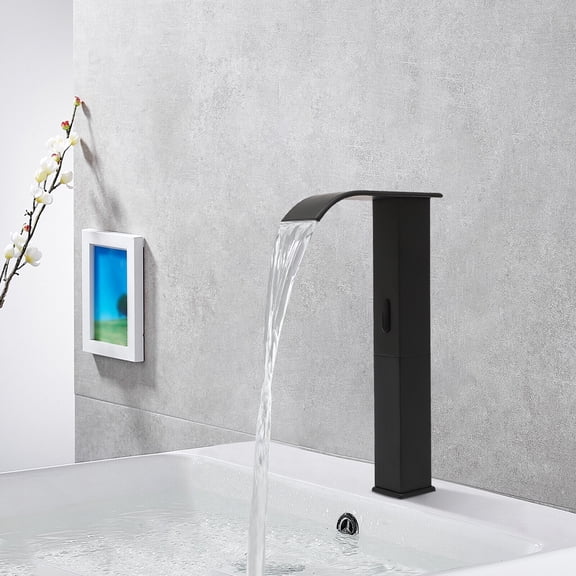 0-80C/32-176 Automatic Sensor Faucet W/ Temperature-regulating Valve for Bar Kitchen Bathroom