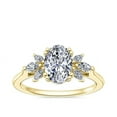 thumbnail image 1 of 0.80 Carat Brilliant Oval Cut Real Diamond Elegant Solitaire Wedding Ring for Women Solid 14K Yellow Gold Size 10, 1 of 8