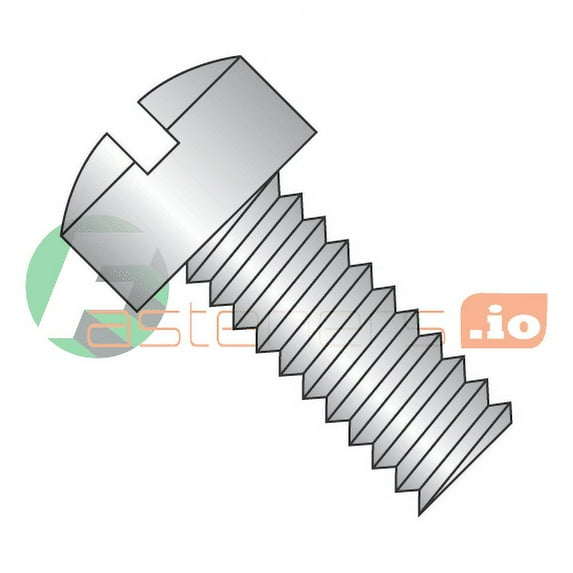 0-80 x 7/16" Machine Screws / Slotted / Fillister Head / 18-8 Stainless Steel (Quantity: 5,000 pcs)