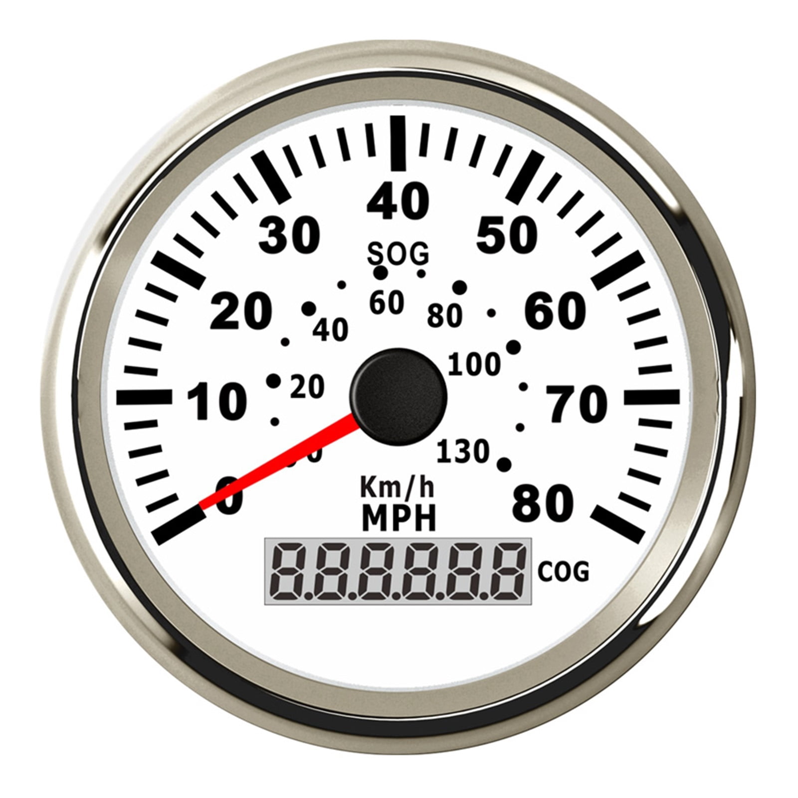 0-80MPH Black GPS Speedometers Tuning 85mm 0-130km/H Speed Mileometers ...