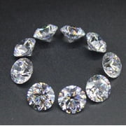 0.80mm to 2mm Top White D Color Small Round Brilliant Diamond Cut Loose Moissanite For Ring, Earring, Jewellery Making Wholesale Price 1ct