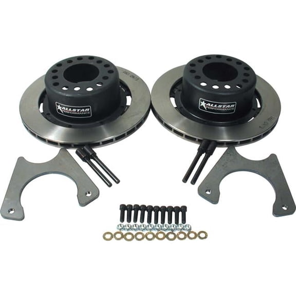 0.81 x 11.75 in. Rotor Rear Disc Brake Kit for 1978-1988 GM 10 Bolt