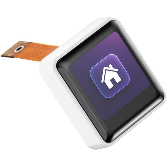 0.85inch Mechanical LCD ScreenKey, IPS Panel, 128 128 Resolution, 65K Color, SPI Communication Interface, The Keycap Only, White