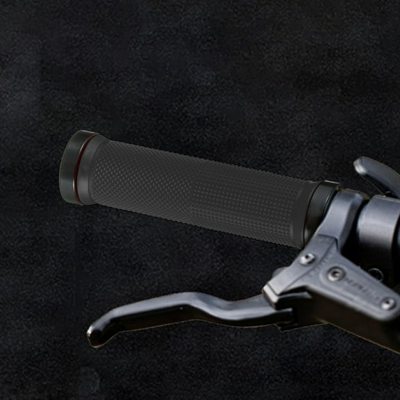 0.87 Inch Ergonomic Rubber Handlebar Grips, Non-Slip Comfortable Soft Grip Covers for Folding Bikes and Cycling